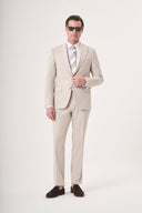 Jakamen Men’s Suit - Light beige