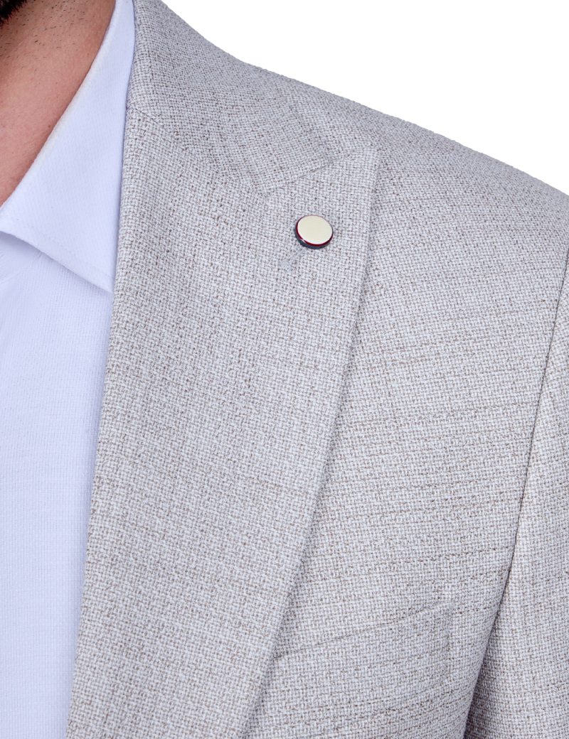 Print Slim-Fit 2-Piece Mismatched Suit