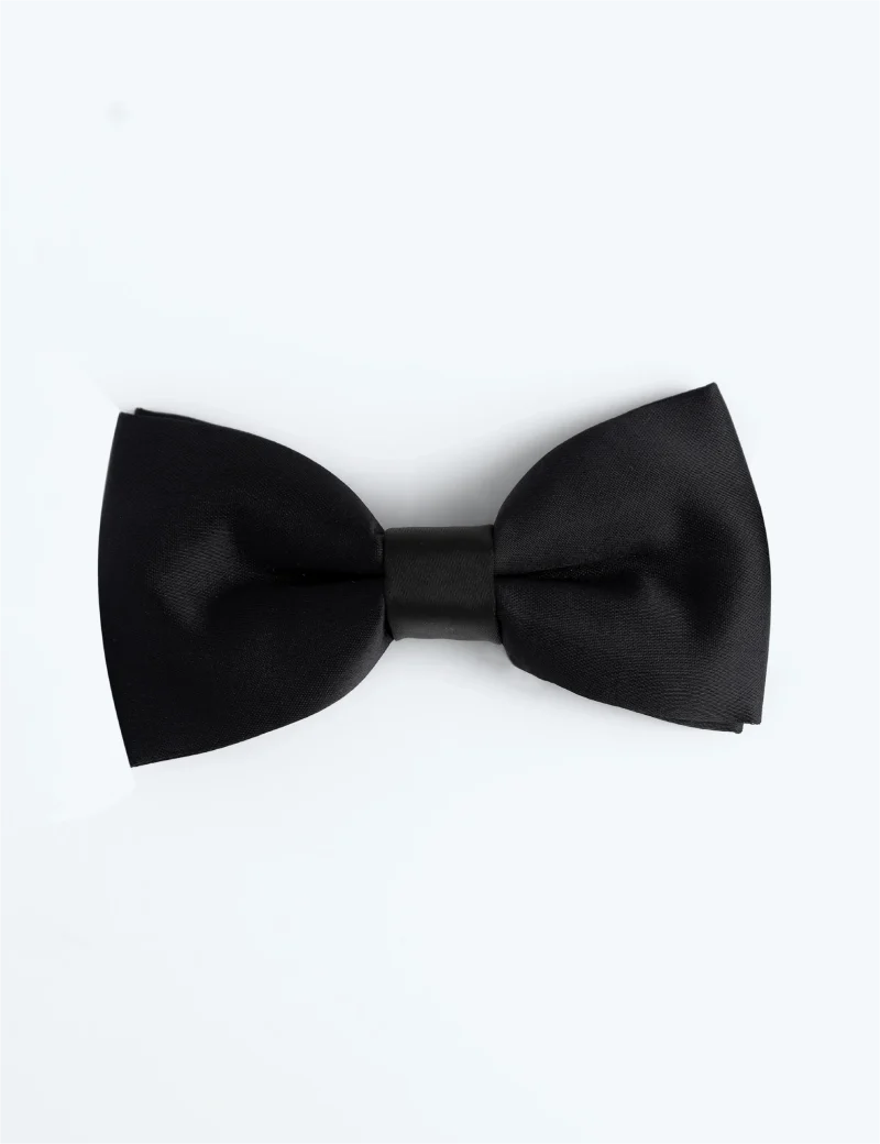 BT01B001-Black-1 Basic Bow tie