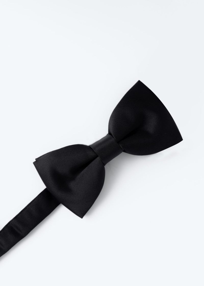 BT01B001-Black-1 Basic Bow tie