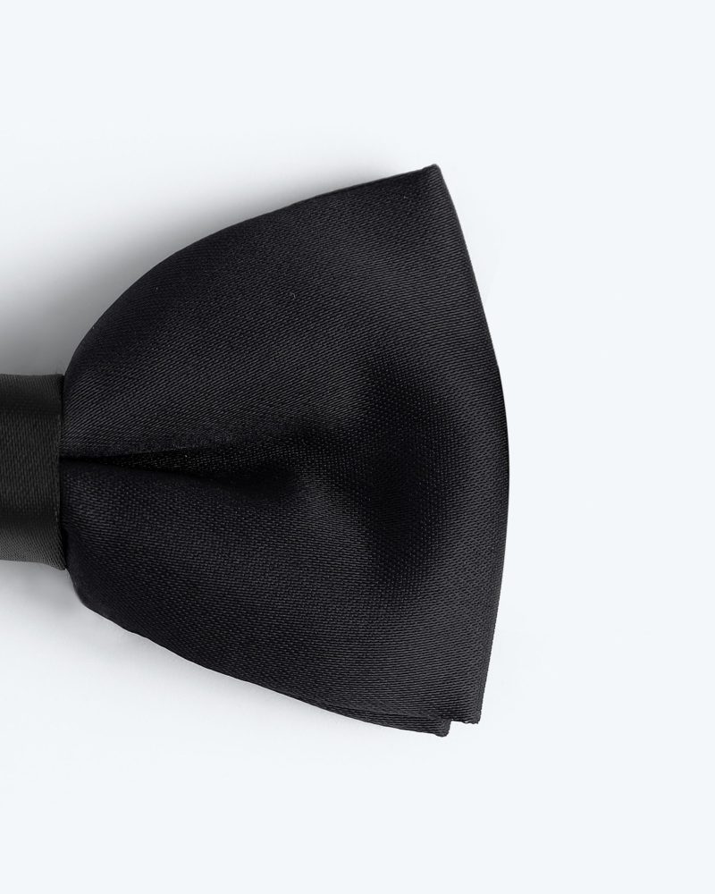 BT01B001-Black-2 Basic Bow tie
