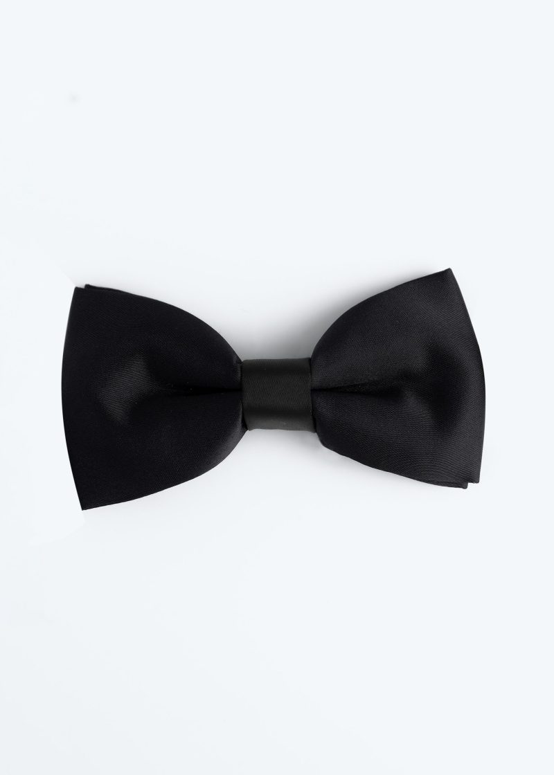 BT01B001-Black-3 Basic Bow tie