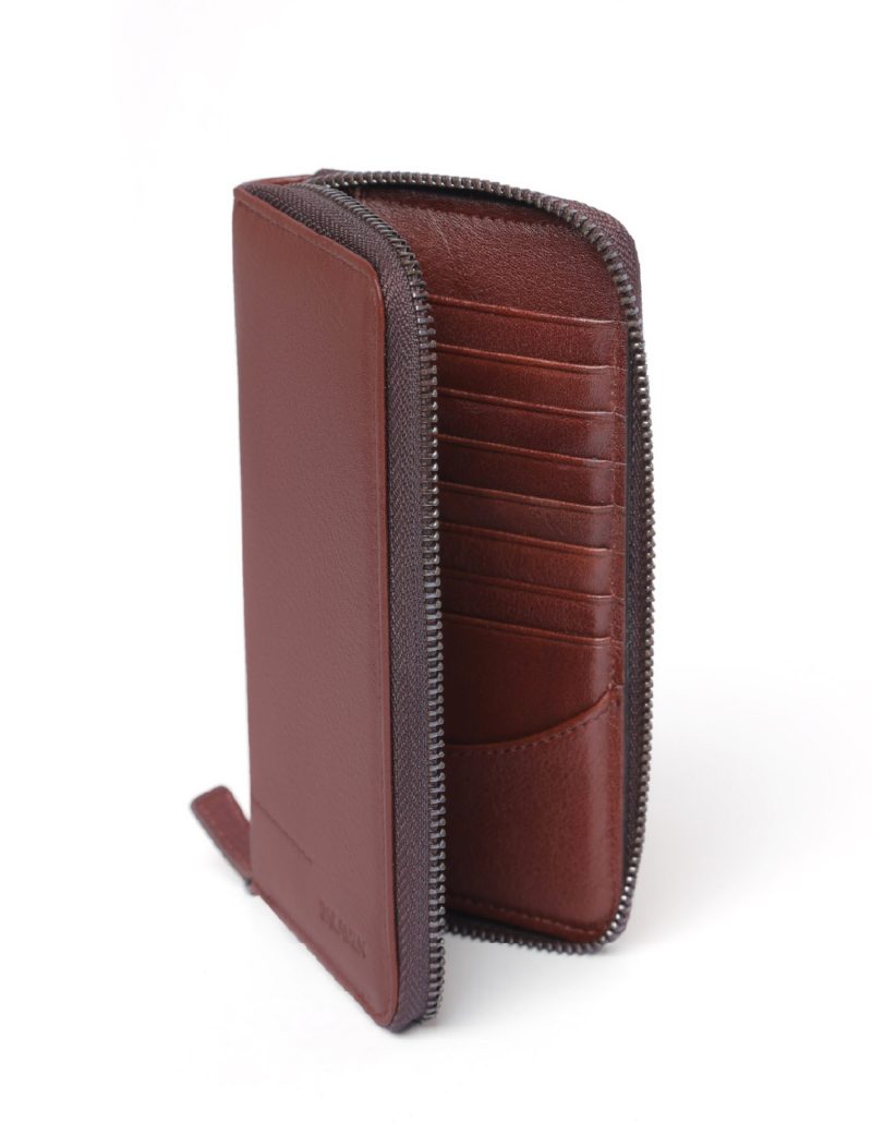 JK00JK30M063-Dark-brown-016-3 Men's wallet - 100% genuine leather