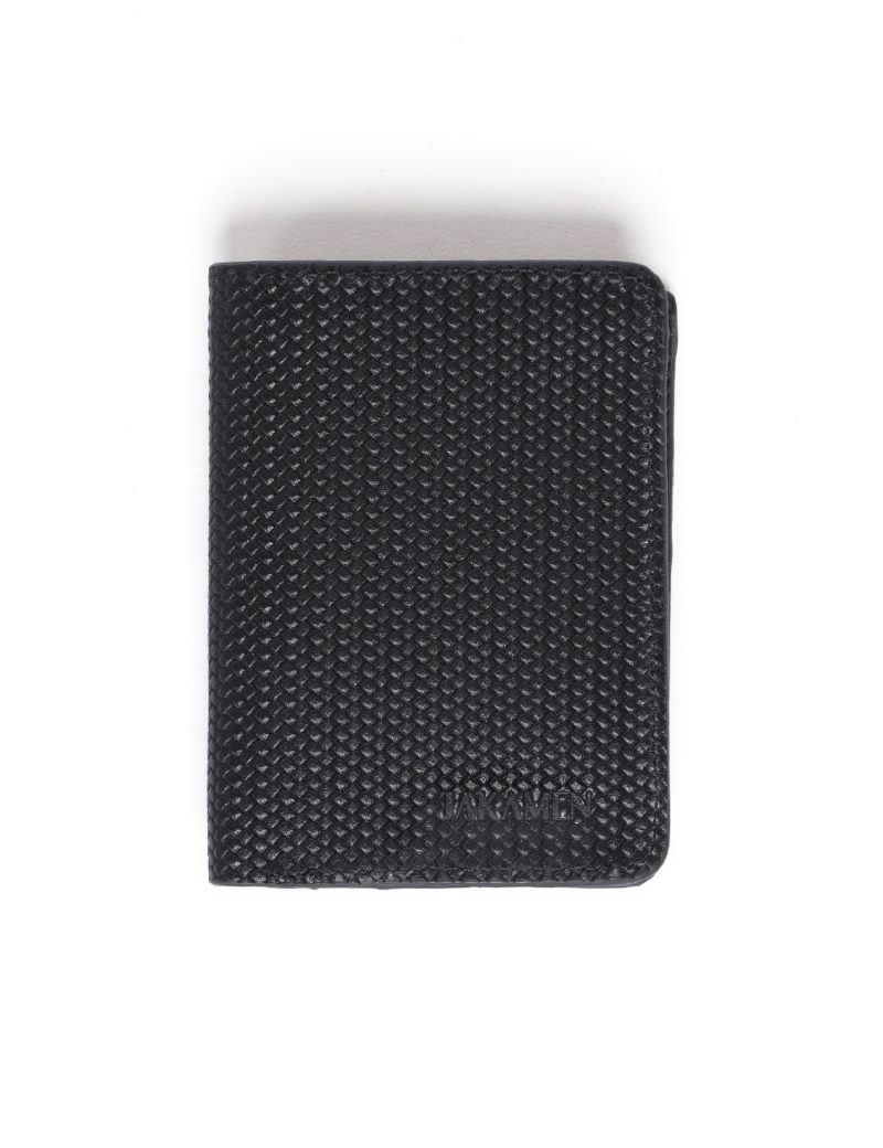 JK00JK30M076-Black-001-1 Trifold Wallet with ID Badge
