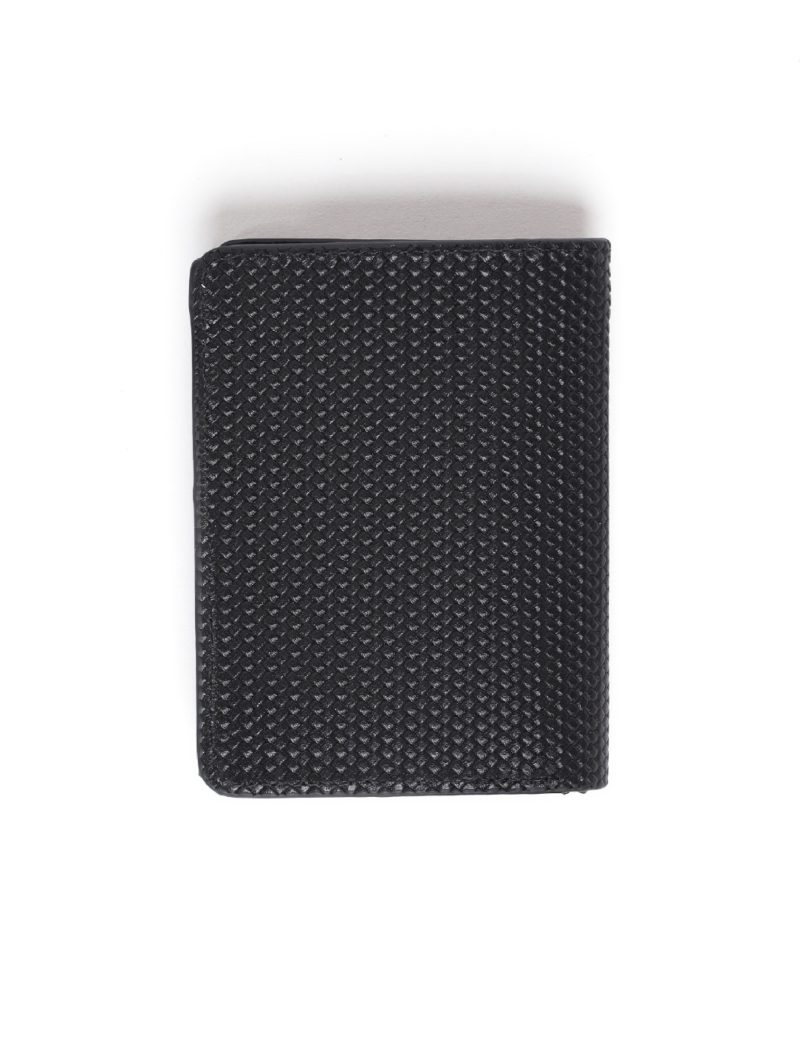 JK00JK30M076-Black-001-2 Trifold Wallet with ID Badge