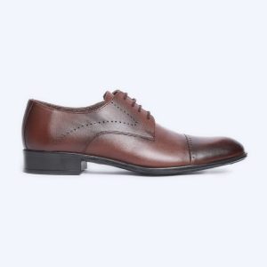 Men's derby semi-textured shoes