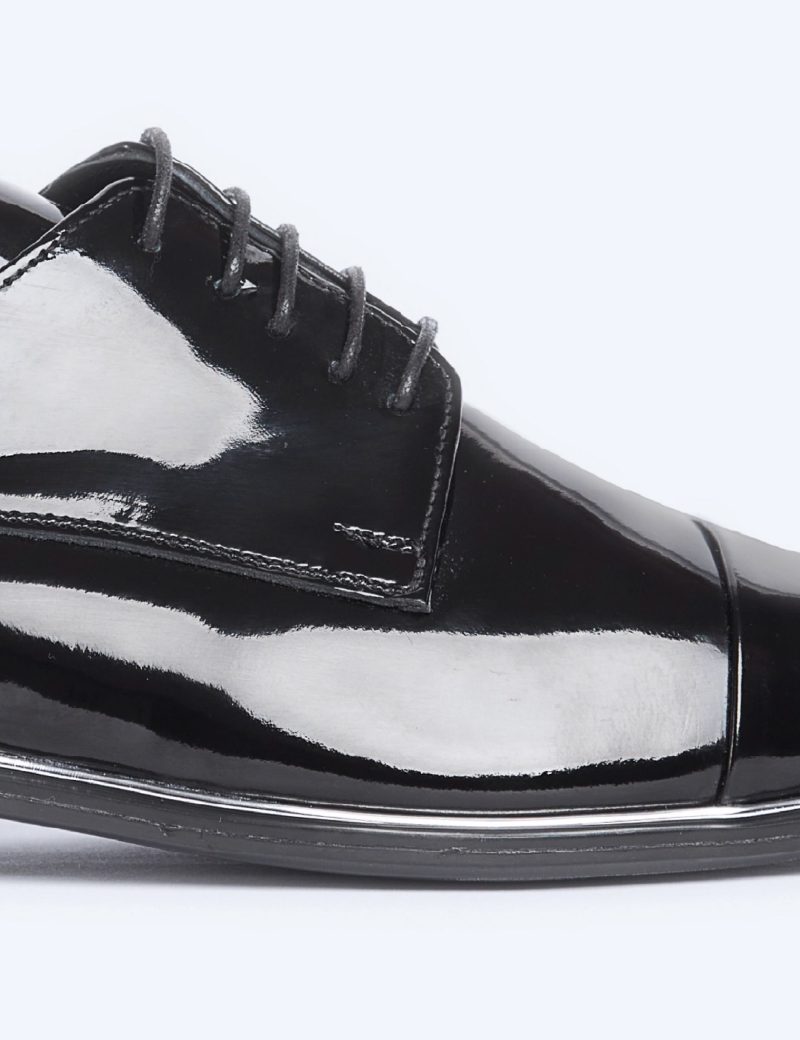 JK35KL14M060-Patent-044-5 Men's derby patent shoes