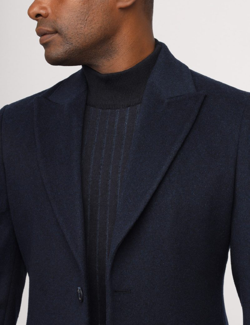 JK36RF10M011-Navy-002-3 Regular-Fit Long Classic Wool Coat