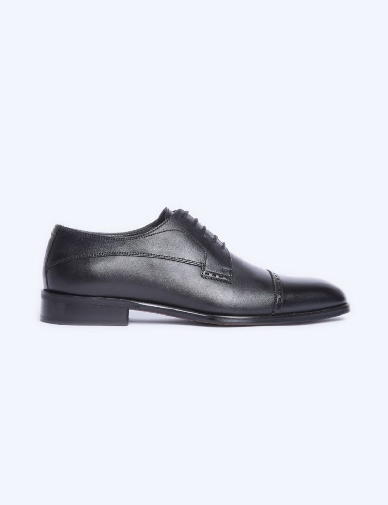 JK37KL14M003-Black-001-1 Men's derby shoes