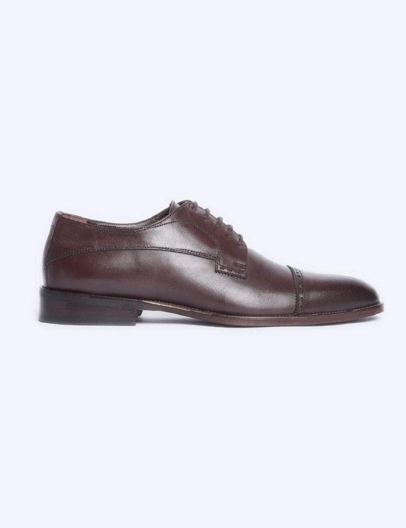 JK37KL14M003-Dark-brown-016-1 Men's derby shoes