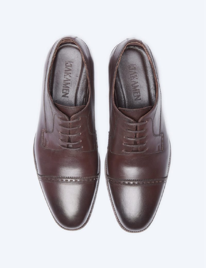 JK37KL14M003-Dark-brown-016-2 Men's derby shoes