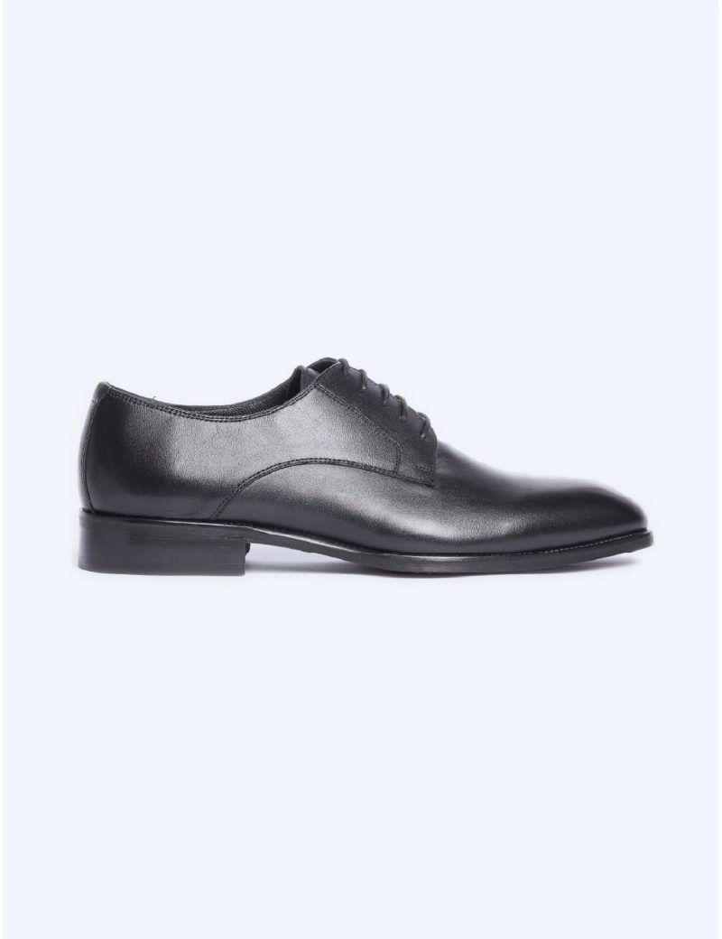 JK37KL14M004-Black-001-1 Derby, plain shoes