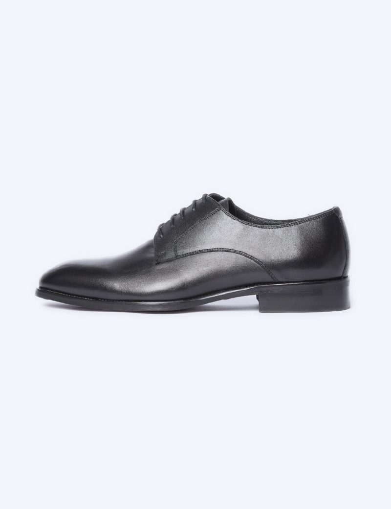 JK37KL14M004-Black-001-2 Derby, plain shoes