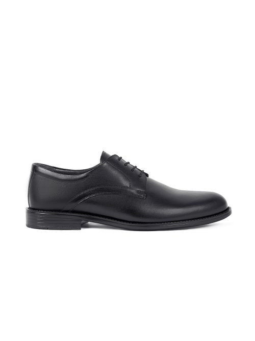 Plain Derby Shoes - PVC Sole