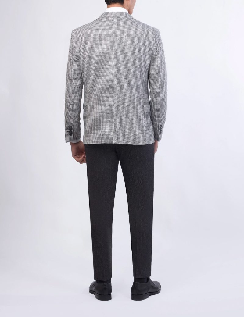 JK37SF02M014-Grey-001-4 Slim-Fit 3-Piece Mismatched Suit