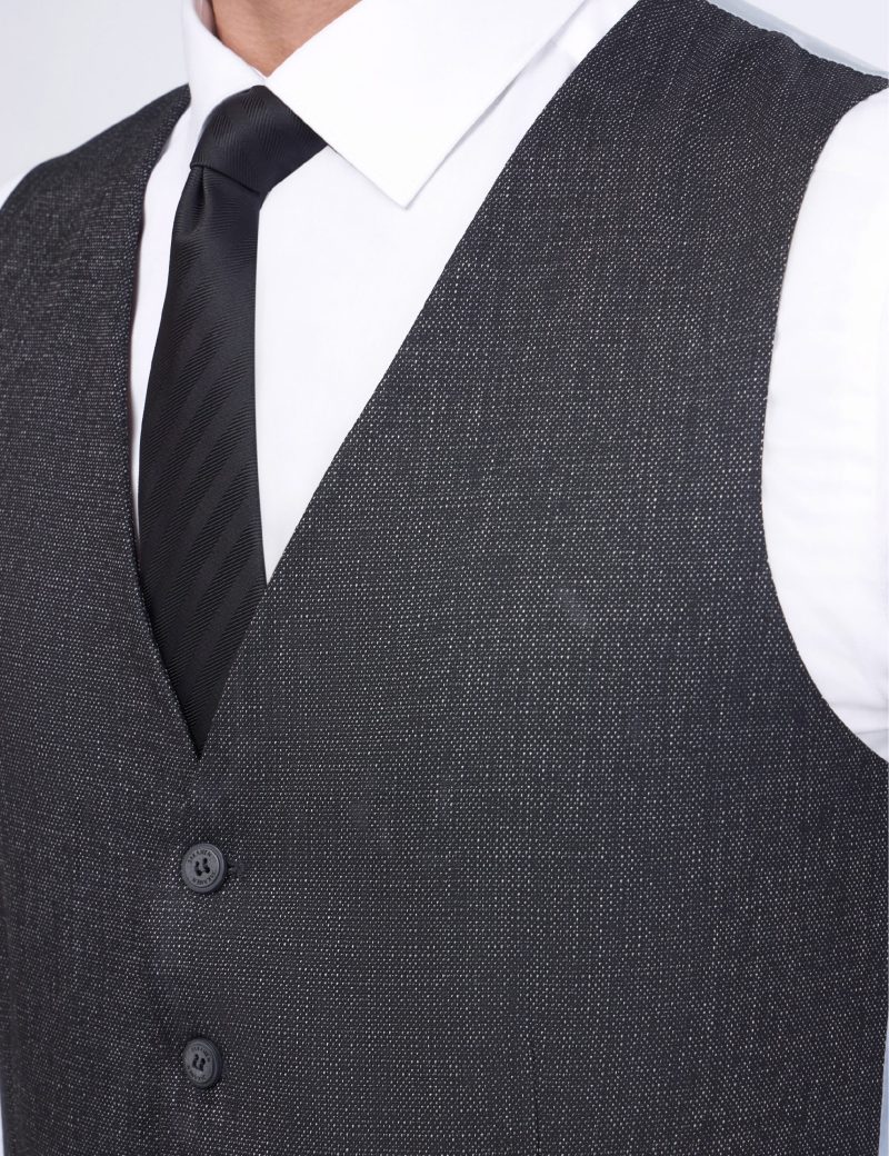 JK37SF02M014-Grey-001-7 Slim-Fit 3-Piece Mismatched Suit