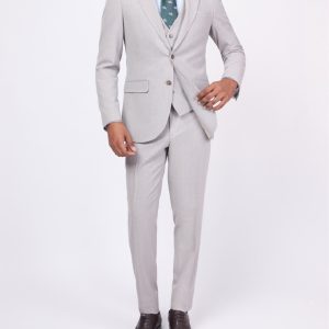 Slim-Fit 3-Piece Classic Suit