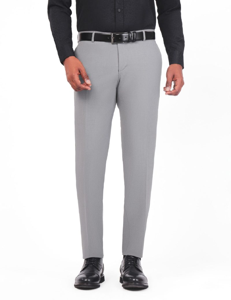 JK37SF03M011-Grey-005-1 Formal Lycra Pants