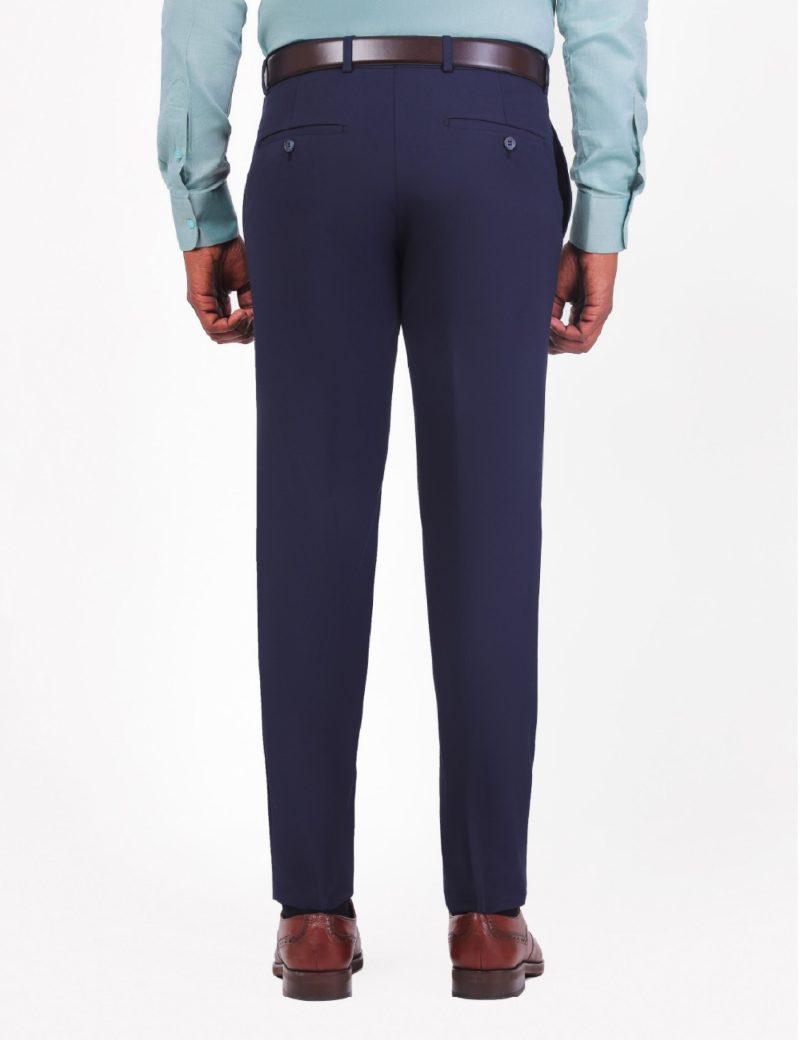 JK37SF03M011-Navy-019-3 Formal Lycra Pants