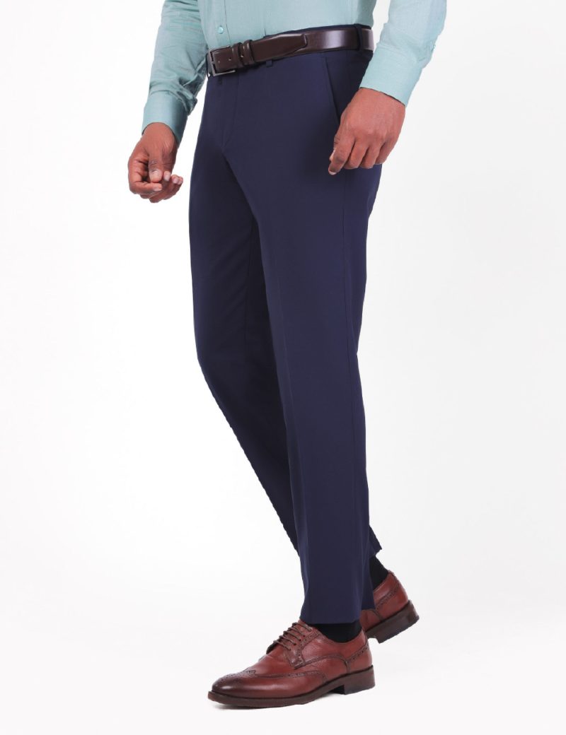 JK37SF03M011-Navy-019-4 Formal Lycra Pants