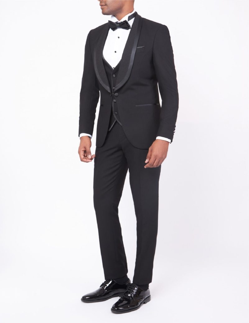 JK37SF18M034-Black-044-4 Black tuxedo suit