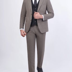 Combined 3-Piece Slim Fit Suit