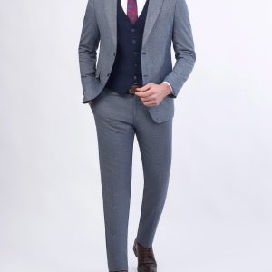 Combined 3-Piece Slim Fit Suit