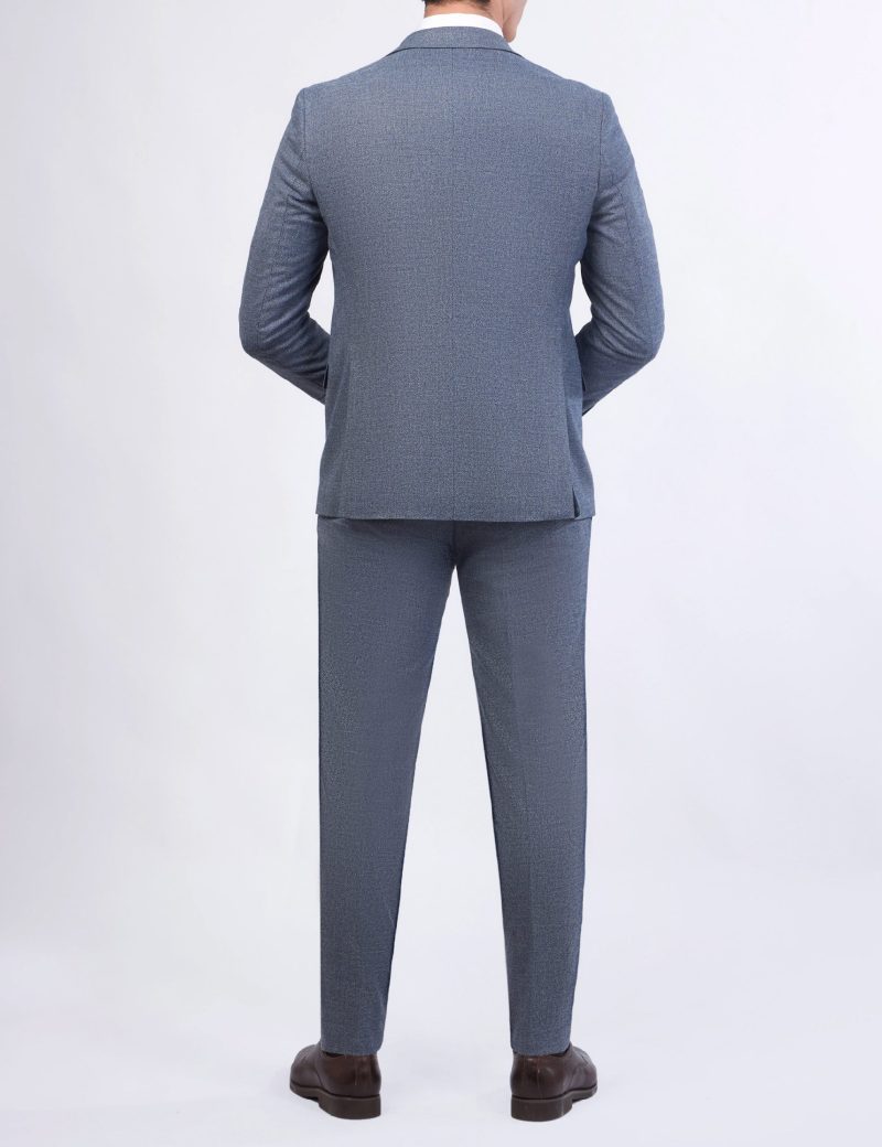 JK38SF02M106-Blue-002-4 Combined 3-Piece Slim Fit Suit