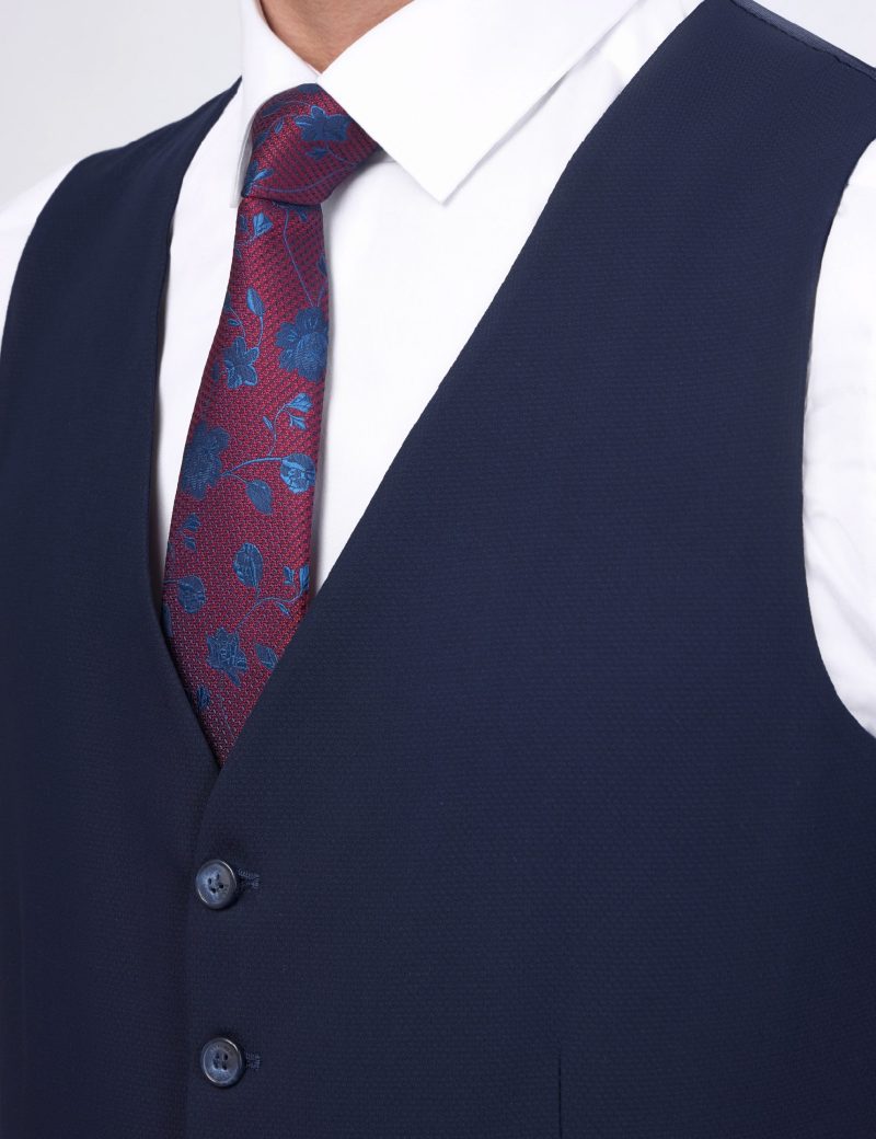 JK38SF02M106-Blue-002-7 Combined 3-Piece Slim Fit Suit