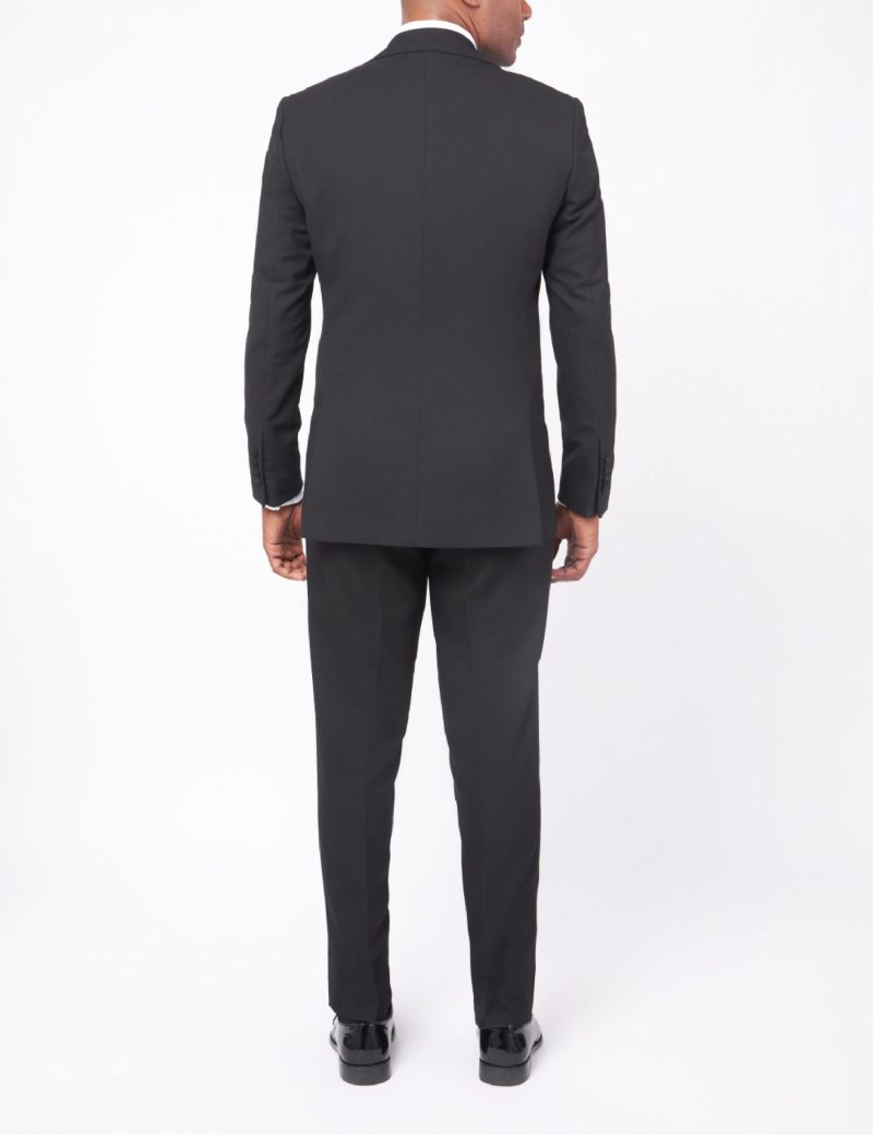 JK38SF18M043-Black-081-2 Tuxedo suit with a paisley lapel