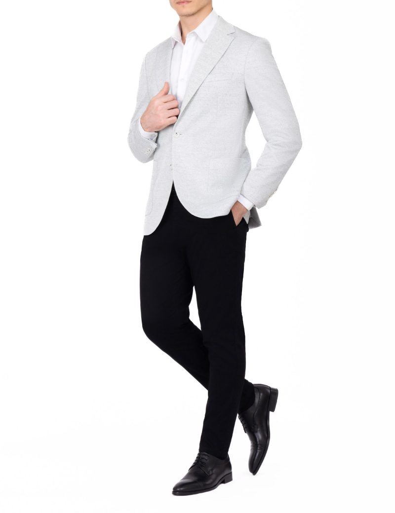 Slim-Fit Linen Blazer