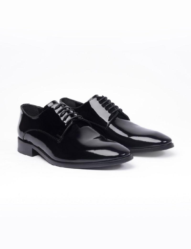 JK40KL14M005-Patent-001-3 Men's derby shoes