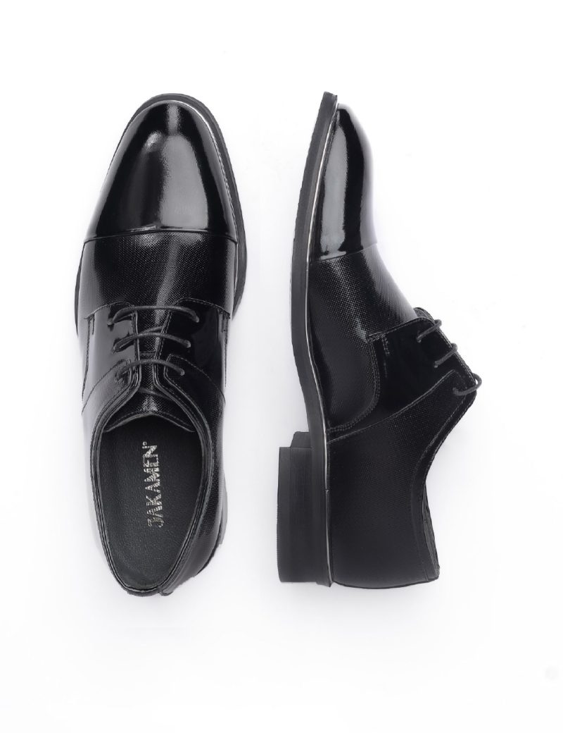 JK40KL14M011-Patent-001-6 Men's derby semi-textured shoes