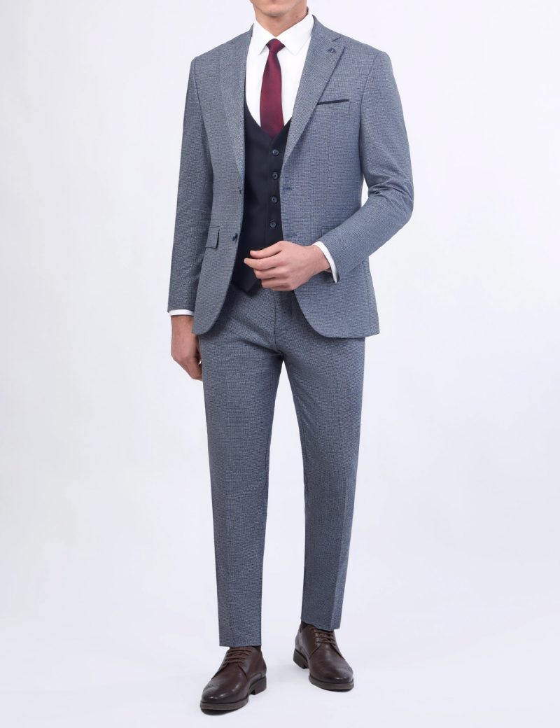 JK40SF02M025-Light-blue-072-1 Classic 3-Piece Combined Suit