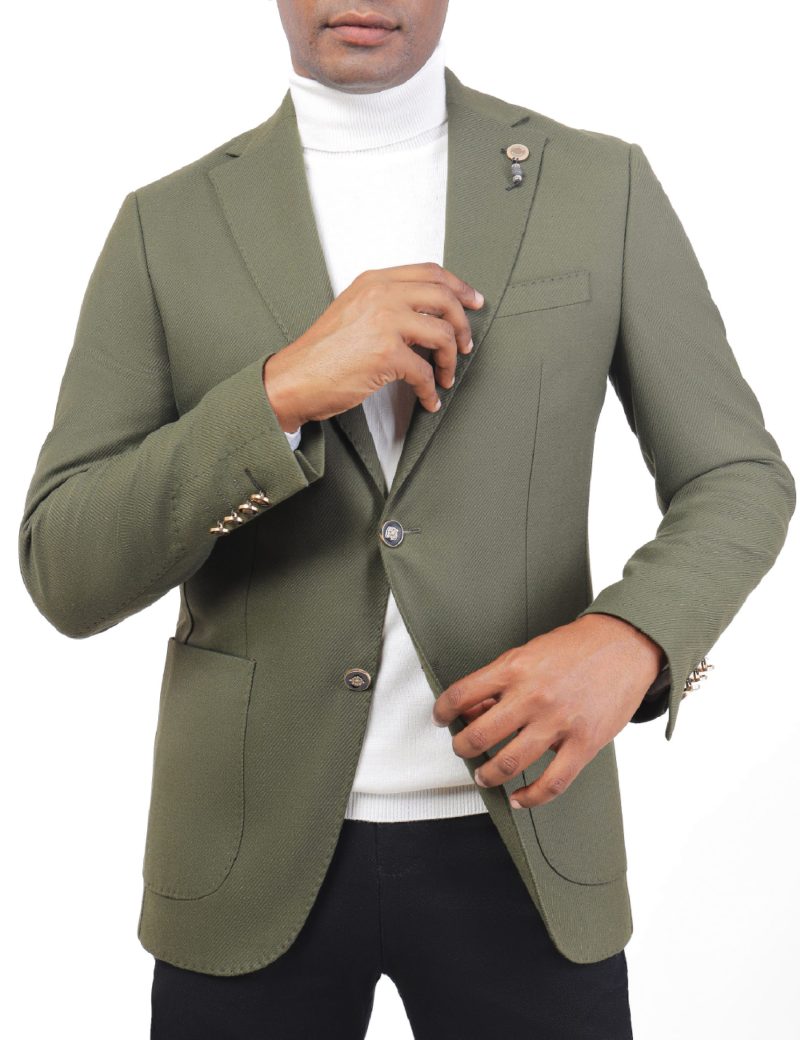 Slim-Fit Men's Classic Blazer