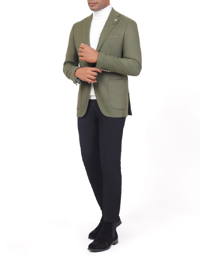 Slim-Fit Men's Classic Blazer