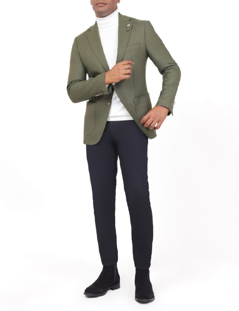 Slim-Fit Men's Classic Blazer