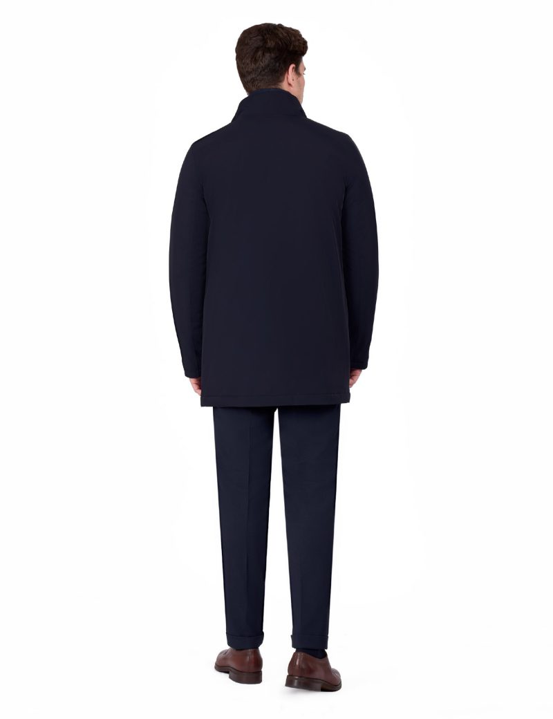 JK42CF05M025-Navy-002-2 Comfort-Fit Water-Repellent Thermal Coat