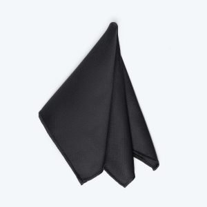 Plain-satin Pocket square