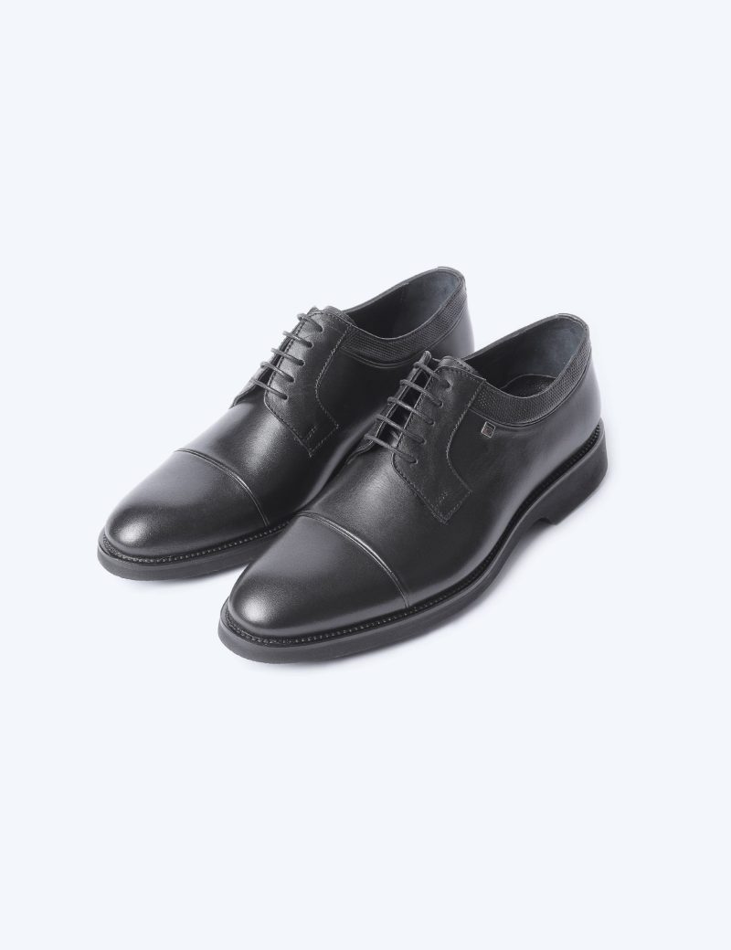 SK35KL14M018-Black-001-3 Derby, plain shoes