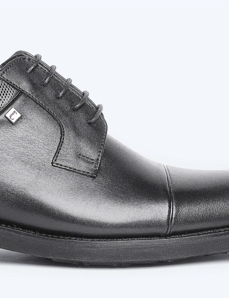 SK35KL14M018-Black-001-5 Derby, plain shoes