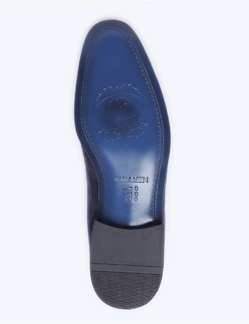 SK35KL14M027-Navy-002-5 Moccasin Plain comfy shoes