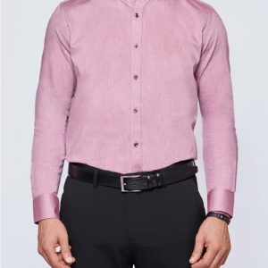 Slim-Fit Oxford Dress Shirt