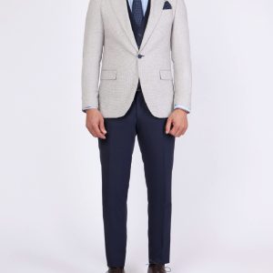 Slim-Fit 3-Piece Mismatched Suit