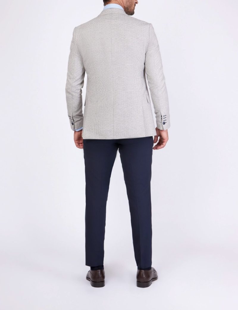 SK37SF02M001-Light-beige-navy-002-4 Slim-Fit 3-Piece Mismatched Suit