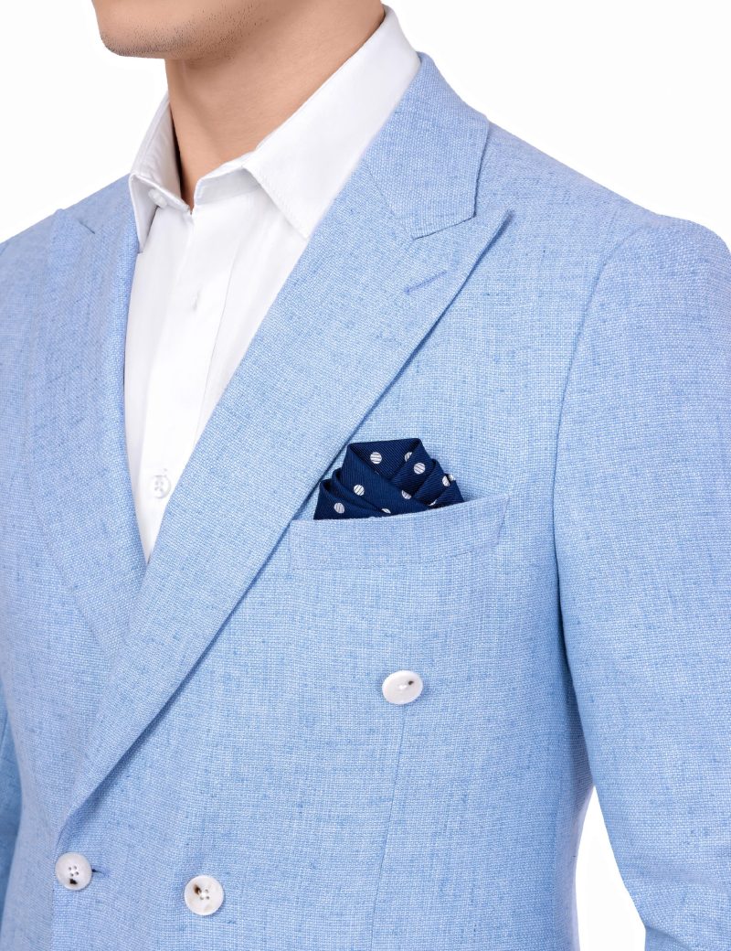 SK37SF04M003-Light-blue-006-3 Men's double breasted linen blazer