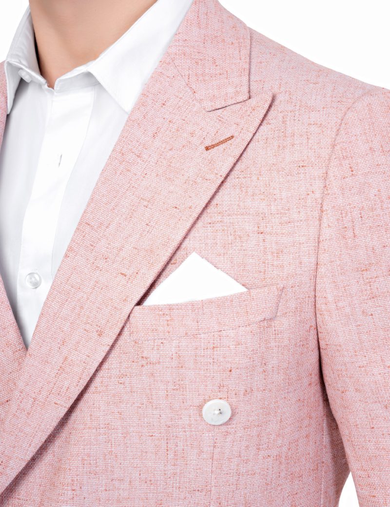 SK37SF04M003-Simon-185-2 Men's double breasted linen blazer