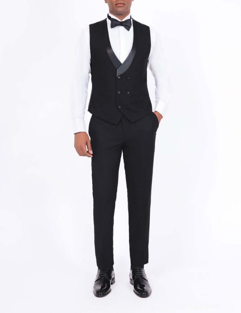 Slim Fit Tuxedo with Shawl Satin Lapel