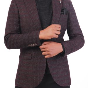 Men's Wool Classic Blazer in Slim Fit