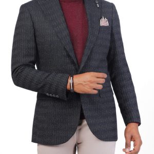 Men's Wool Classic Blazer in Slim Fit